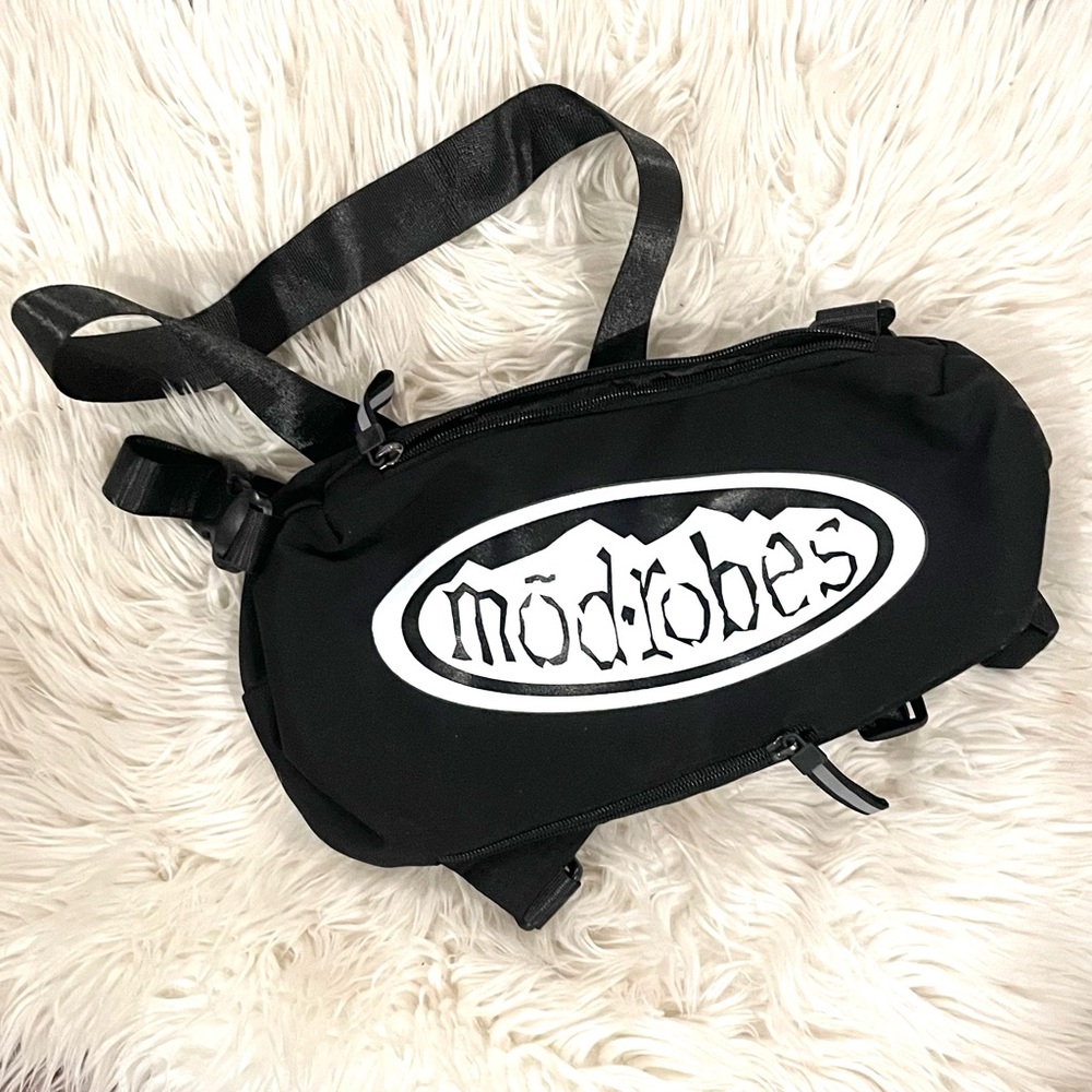 Modrobes Black Crossbody Bag 90s Kid Nostalgia Canadian Made